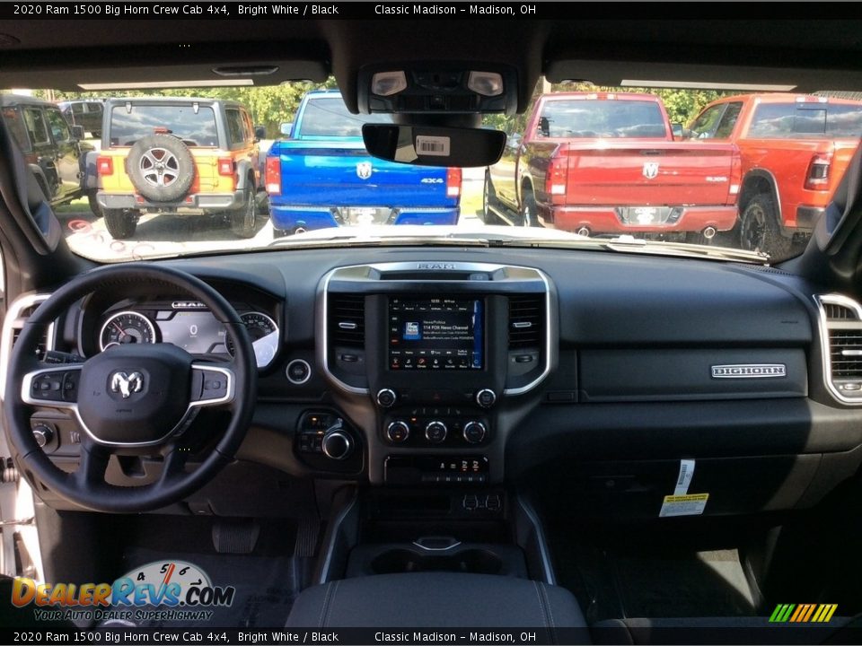 2020 Ram 1500 Big Horn Crew Cab 4x4 Bright White / Black Photo #13