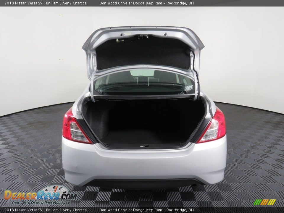 2018 Nissan Versa SV Brilliant Silver / Charcoal Photo #12