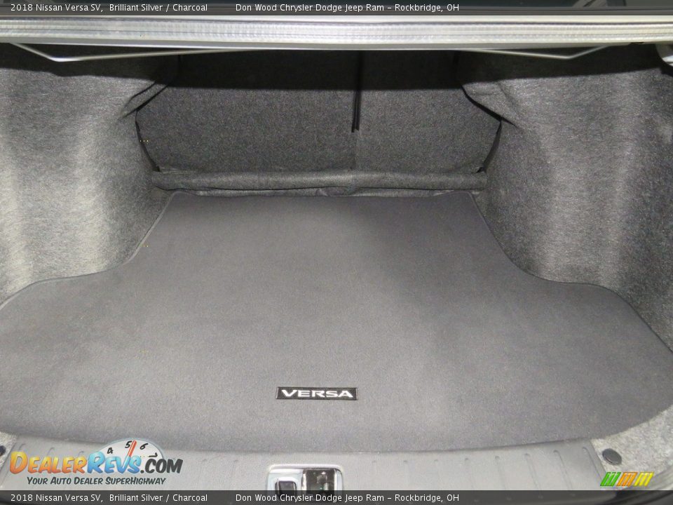 2018 Nissan Versa SV Brilliant Silver / Charcoal Photo #13