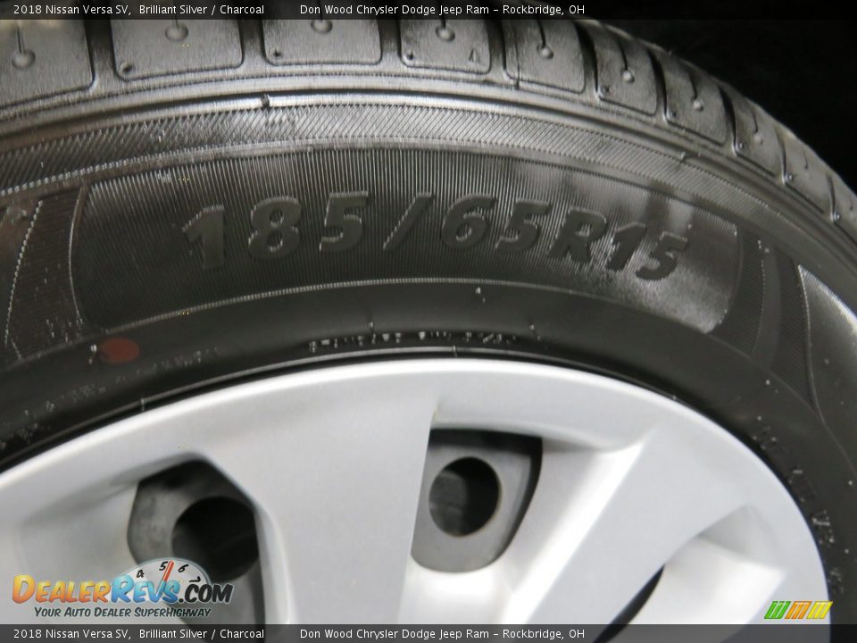2018 Nissan Versa SV Brilliant Silver / Charcoal Photo #16