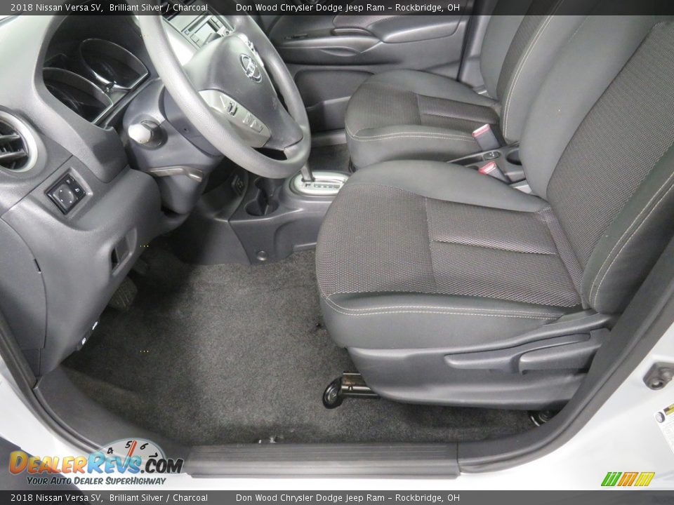 2018 Nissan Versa SV Brilliant Silver / Charcoal Photo #19