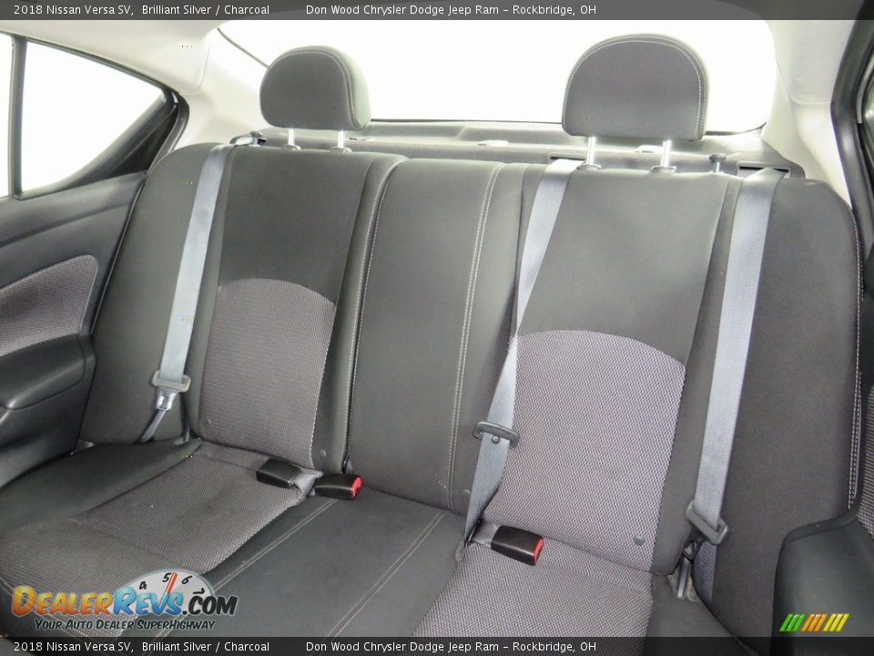 2018 Nissan Versa SV Brilliant Silver / Charcoal Photo #21