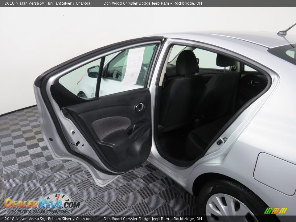 2018 Nissan Versa SV Brilliant Silver / Charcoal Photo #22