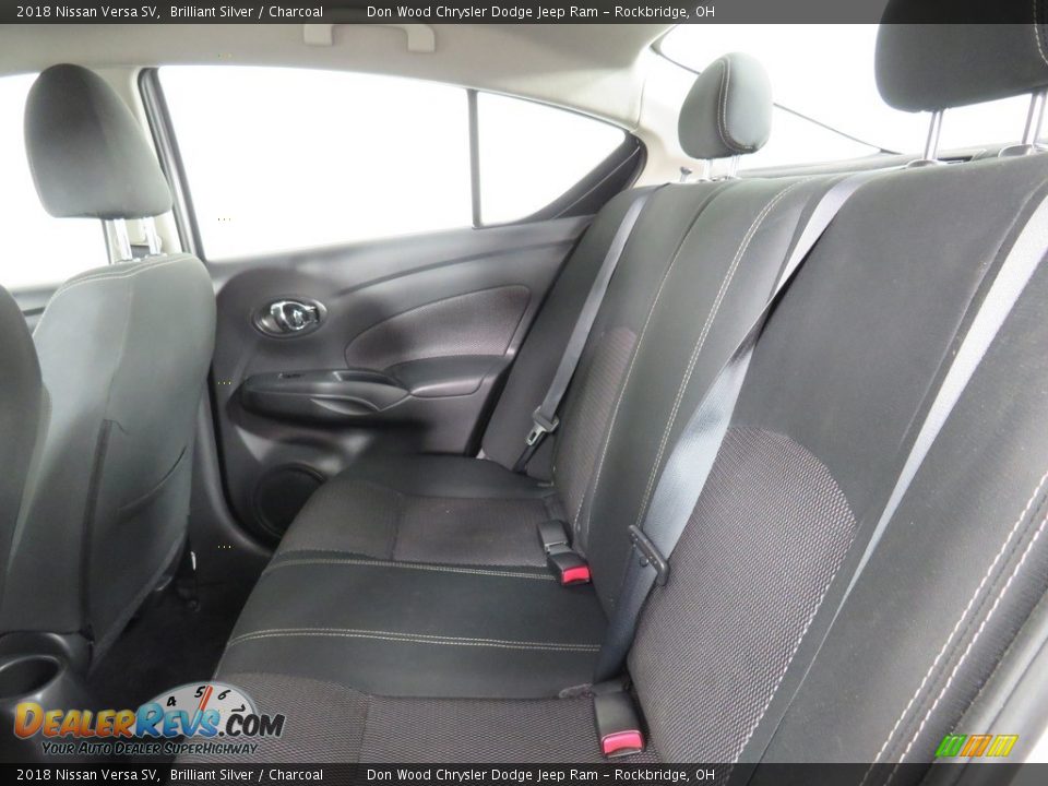 2018 Nissan Versa SV Brilliant Silver / Charcoal Photo #23