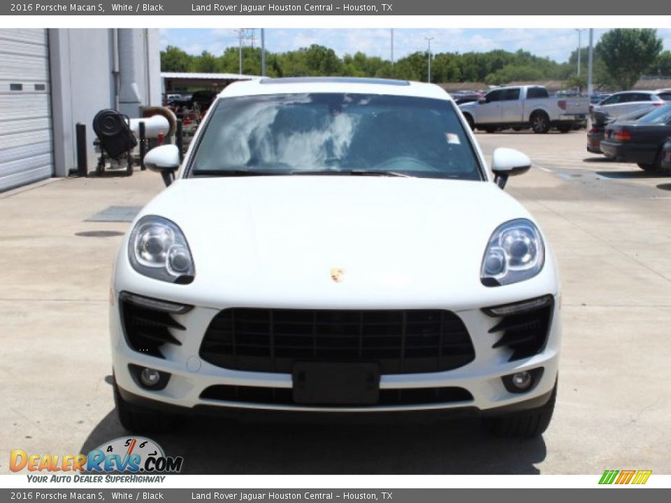 2016 Porsche Macan S White / Black Photo #2