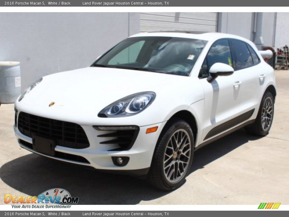 2016 Porsche Macan S White / Black Photo #3