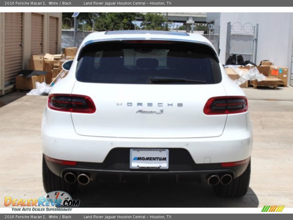 2016 Porsche Macan S White / Black Photo #6