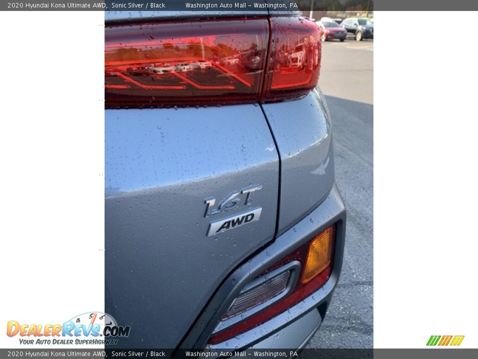 2020 Hyundai Kona Ultimate AWD Sonic Silver / Black Photo #23