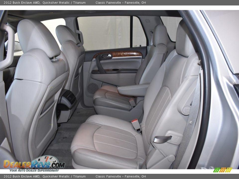 2012 Buick Enclave AWD Quicksilver Metallic / Titanium Photo #9