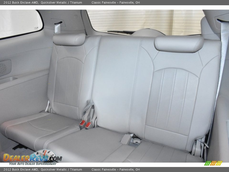 2012 Buick Enclave AWD Quicksilver Metallic / Titanium Photo #10