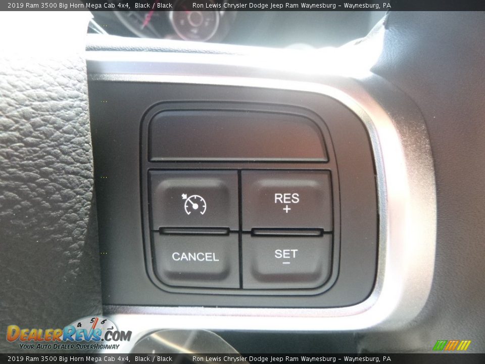 2019 Ram 3500 Big Horn Mega Cab 4x4 Steering Wheel Photo #16