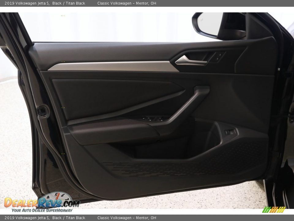 2019 Volkswagen Jetta S Black / Titan Black Photo #4