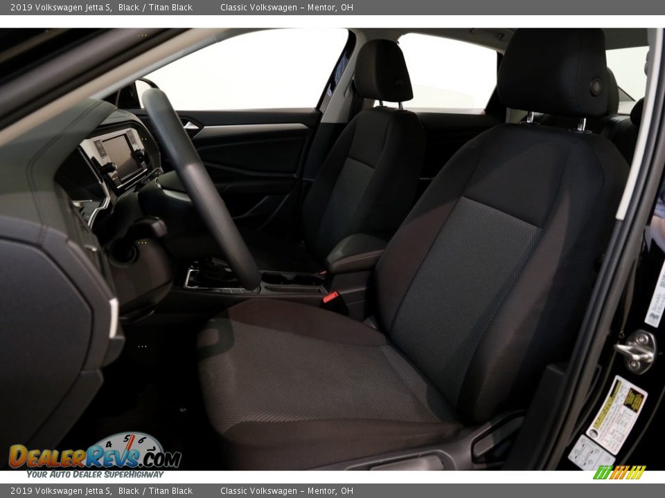 2019 Volkswagen Jetta S Black / Titan Black Photo #5