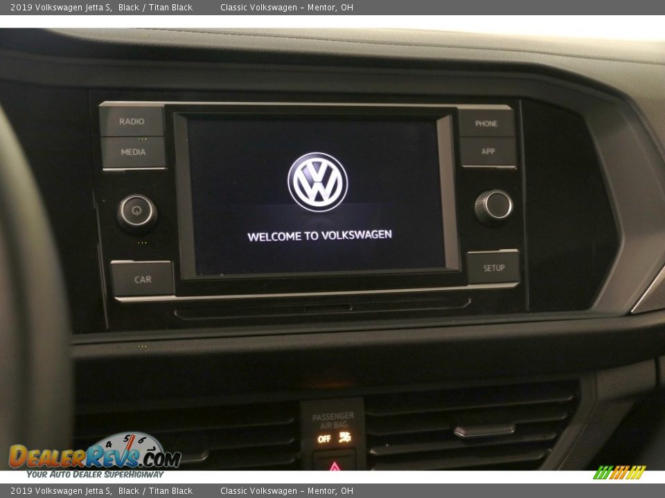 2019 Volkswagen Jetta S Black / Titan Black Photo #8