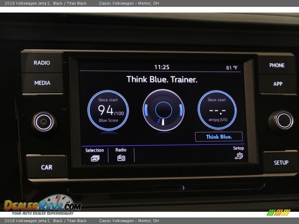 2019 Volkswagen Jetta S Black / Titan Black Photo #10