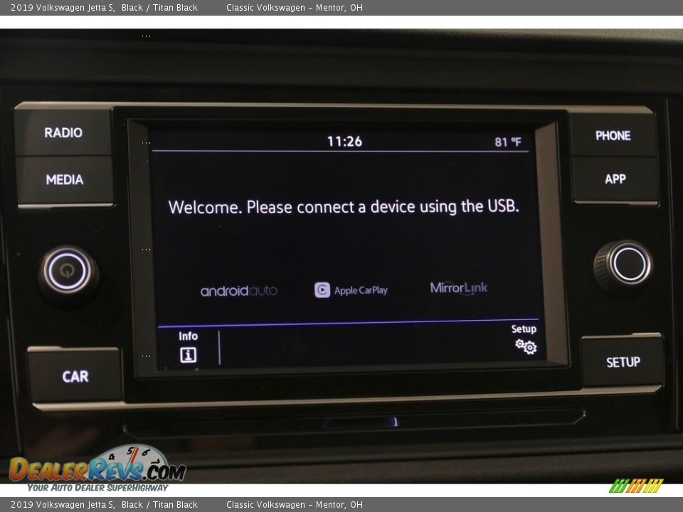 2019 Volkswagen Jetta S Black / Titan Black Photo #12