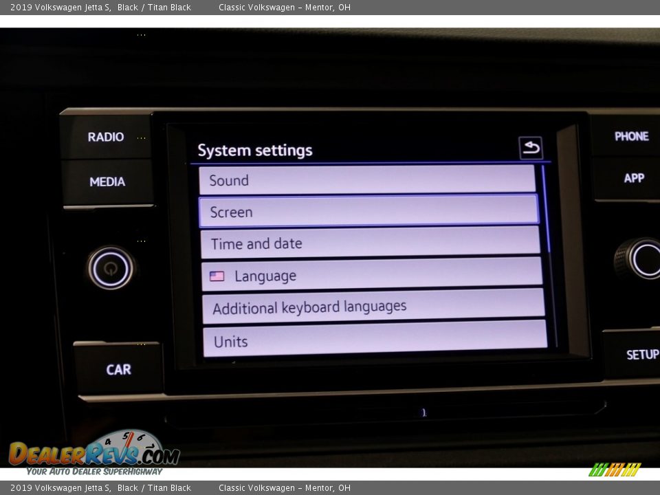 2019 Volkswagen Jetta S Black / Titan Black Photo #13