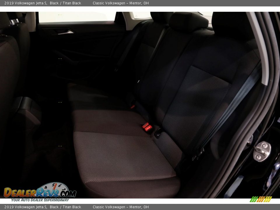 2019 Volkswagen Jetta S Black / Titan Black Photo #18
