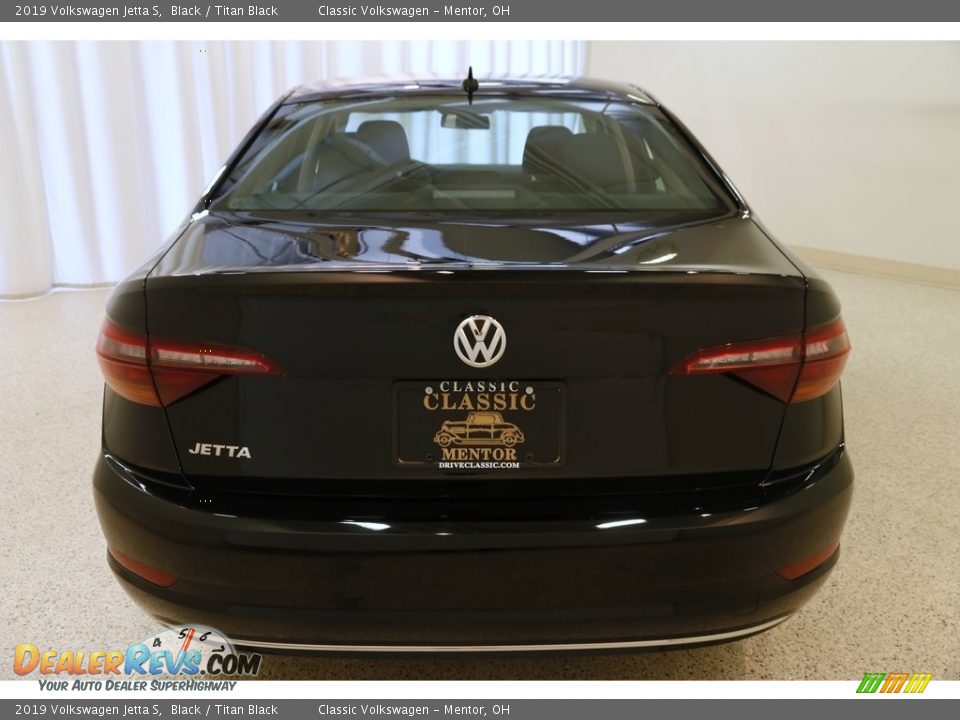 2019 Volkswagen Jetta S Black / Titan Black Photo #19