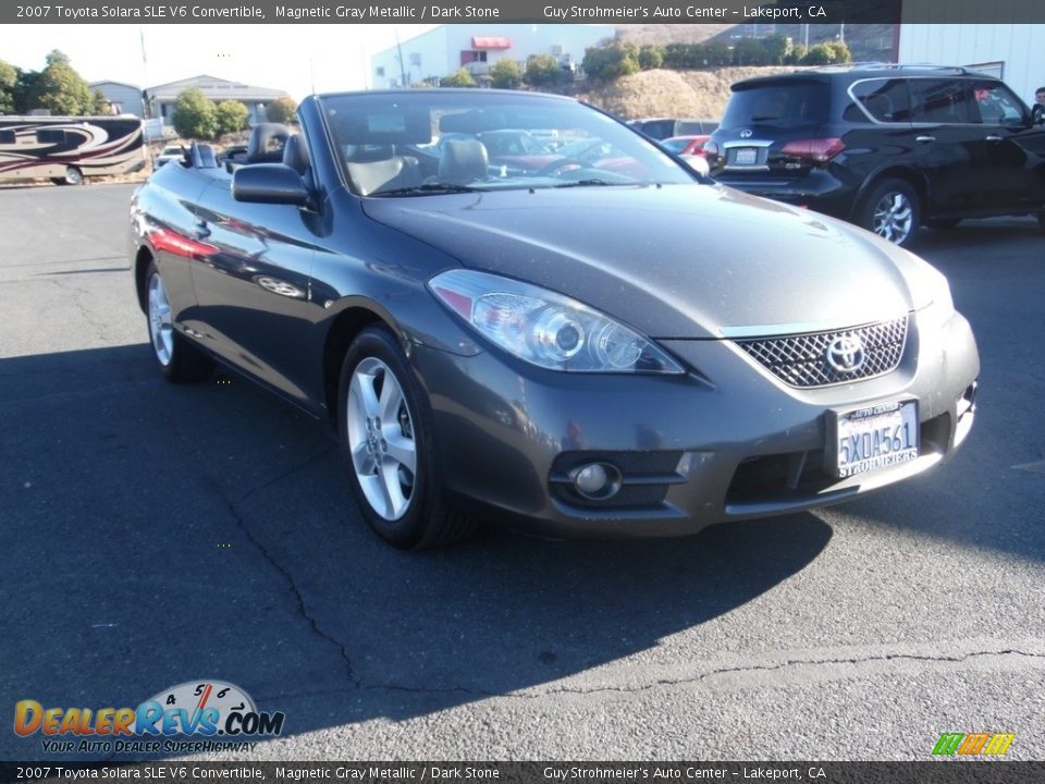 2007 Toyota Solara SLE V6 Convertible Magnetic Gray Metallic / Dark Stone Photo #1