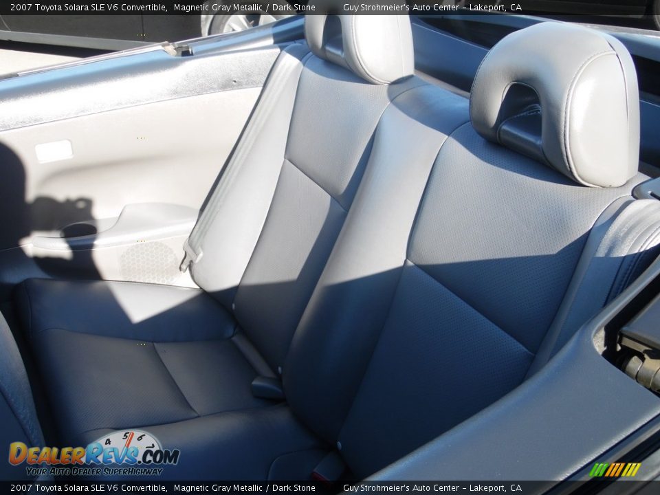 2007 Toyota Solara SLE V6 Convertible Magnetic Gray Metallic / Dark Stone Photo #5