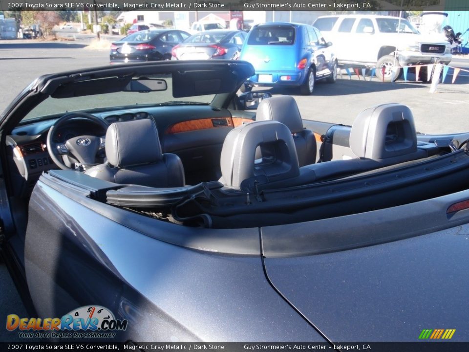 2007 Toyota Solara SLE V6 Convertible Magnetic Gray Metallic / Dark Stone Photo #6