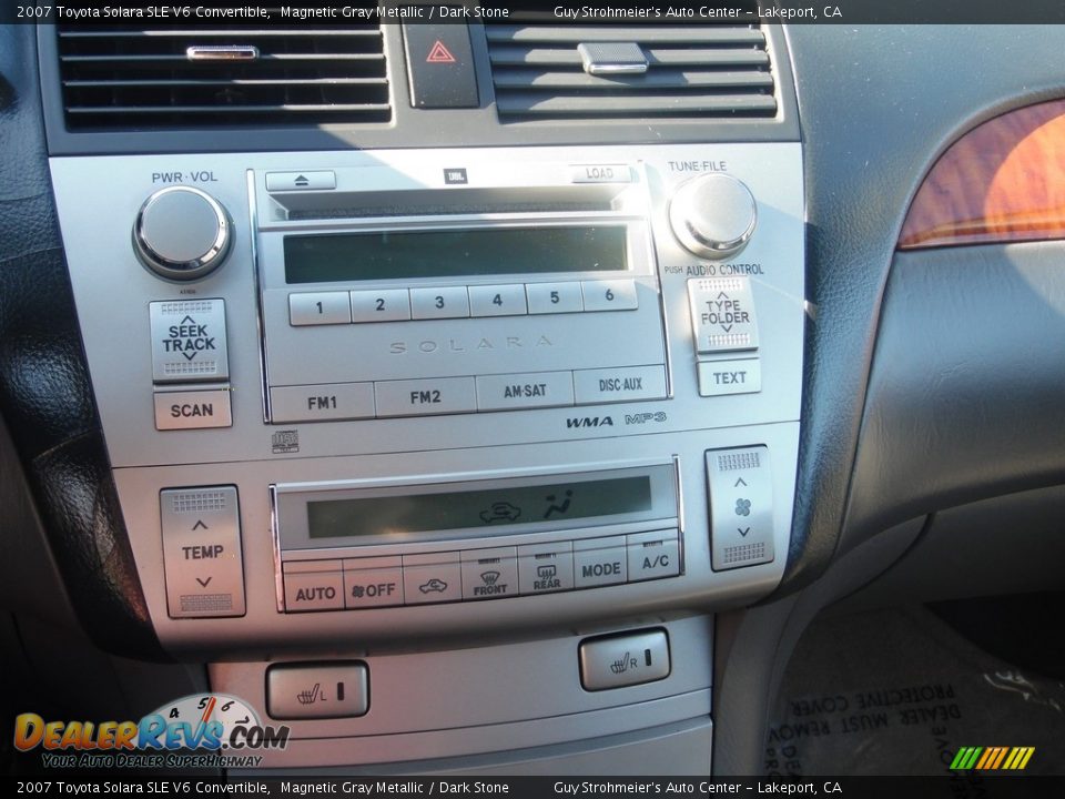 2007 Toyota Solara SLE V6 Convertible Magnetic Gray Metallic / Dark Stone Photo #8