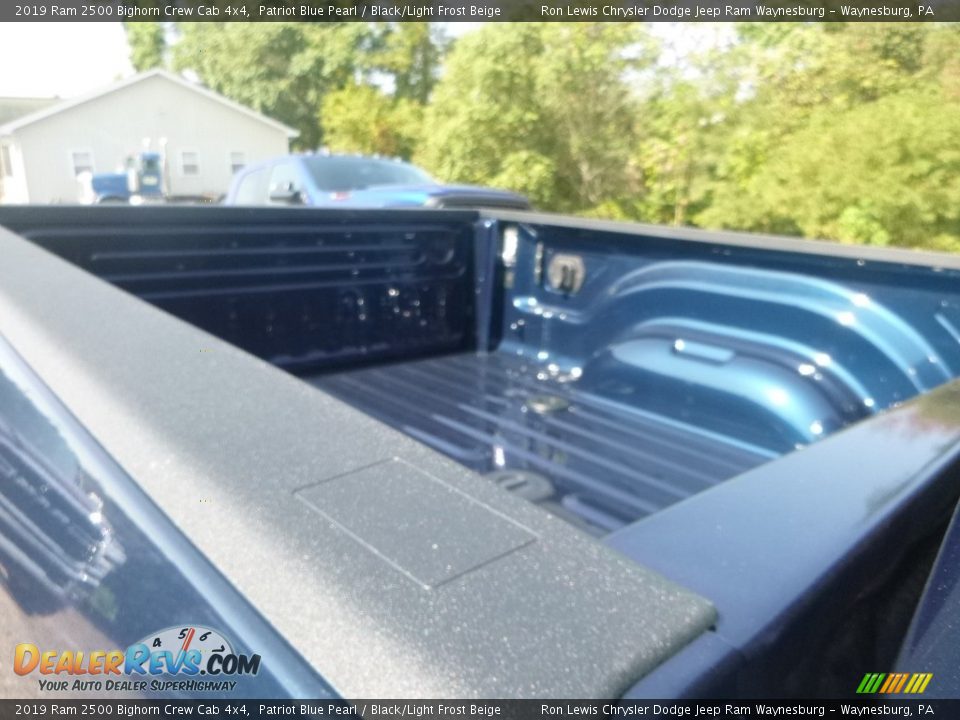 2019 Ram 2500 Bighorn Crew Cab 4x4 Patriot Blue Pearl / Black/Light Frost Beige Photo #12