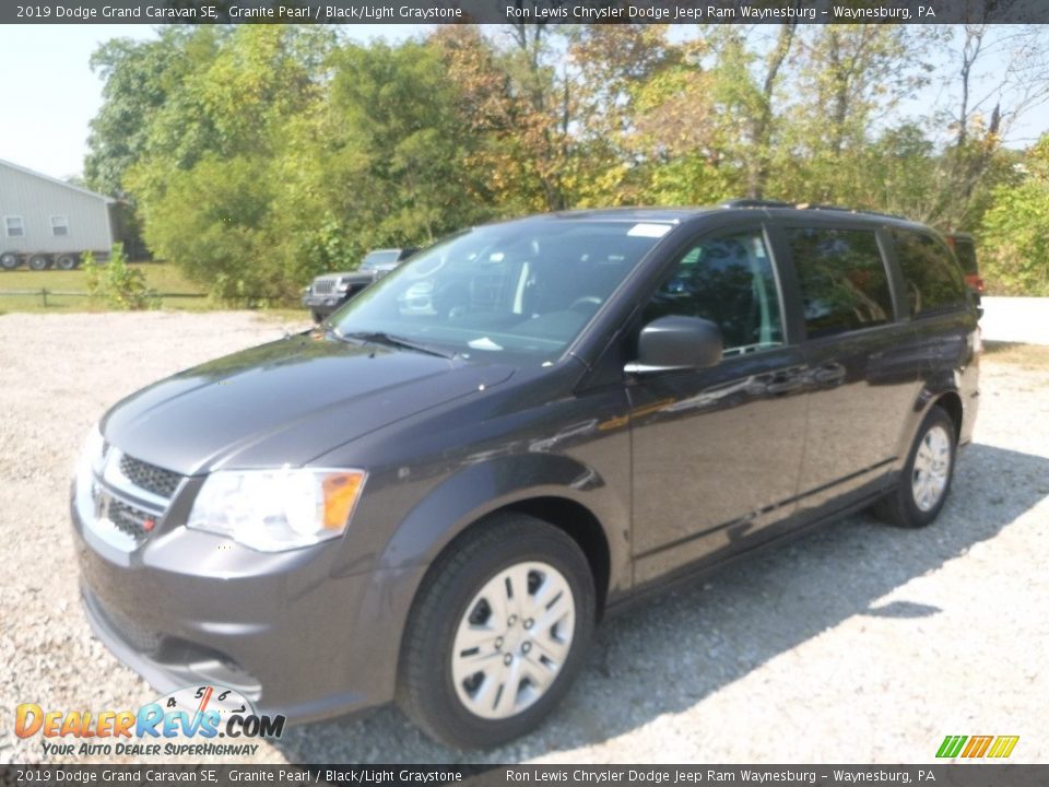 2019 Dodge Grand Caravan SE Granite Pearl / Black/Light Graystone Photo #1