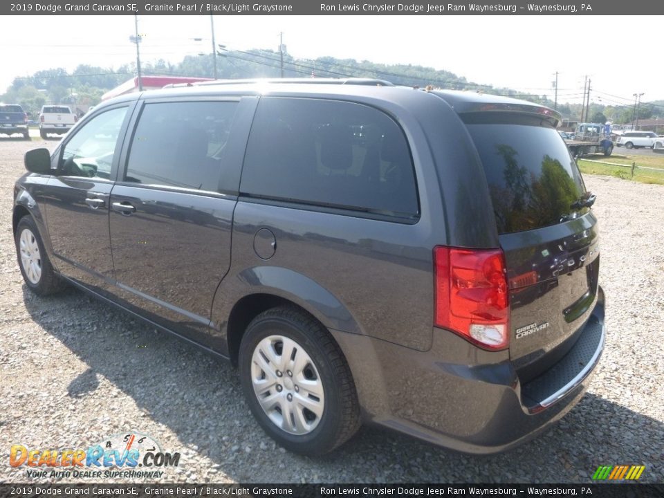 2019 Dodge Grand Caravan SE Granite Pearl / Black/Light Graystone Photo #3