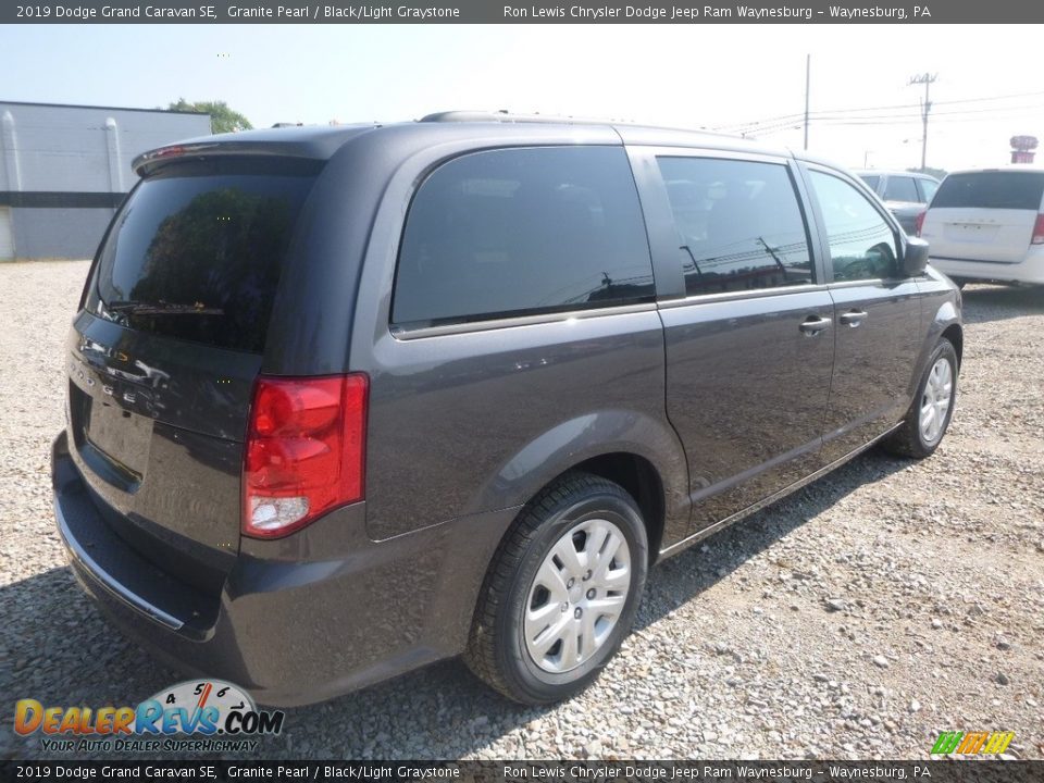 2019 Dodge Grand Caravan SE Granite Pearl / Black/Light Graystone Photo #5