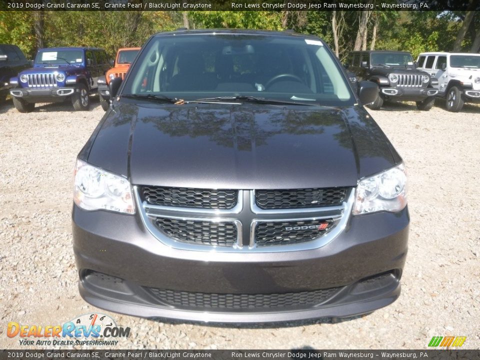 2019 Dodge Grand Caravan SE Granite Pearl / Black/Light Graystone Photo #8