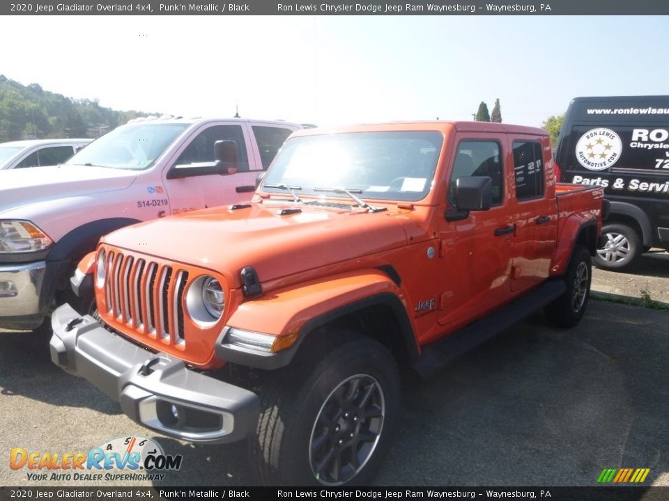 2020 Jeep Gladiator Overland 4x4 Punk'n Metallic / Black Photo #1