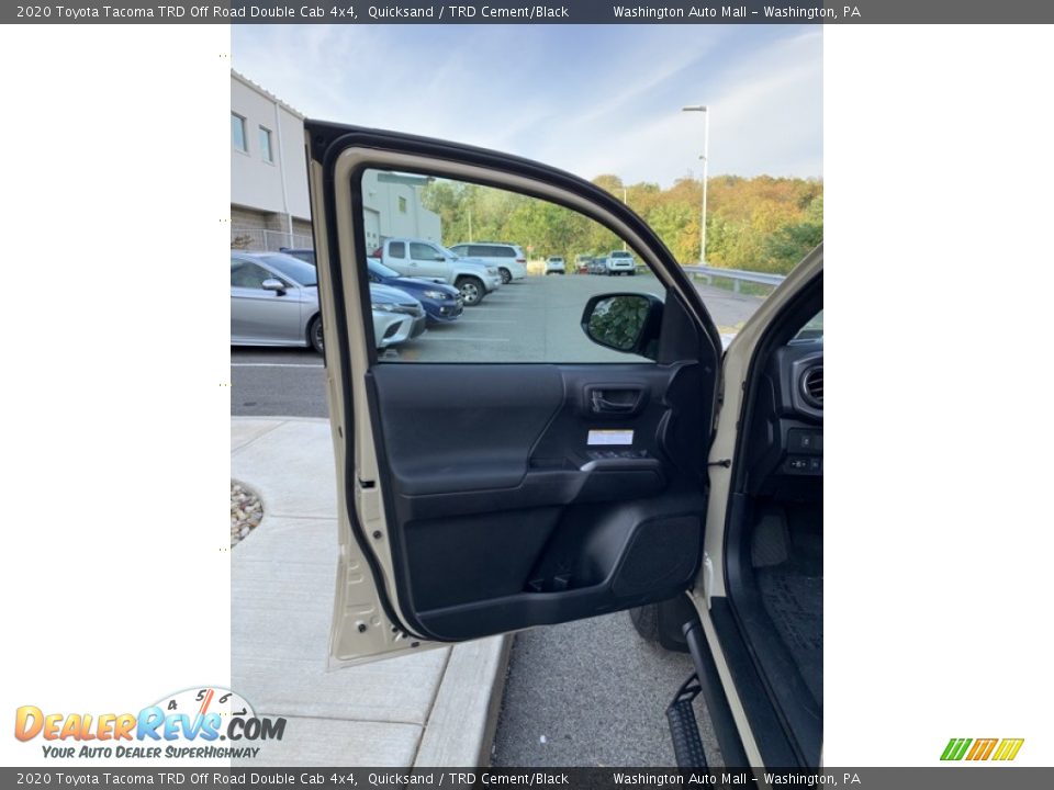 2020 Toyota Tacoma TRD Off Road Double Cab 4x4 Quicksand / TRD Cement/Black Photo #7