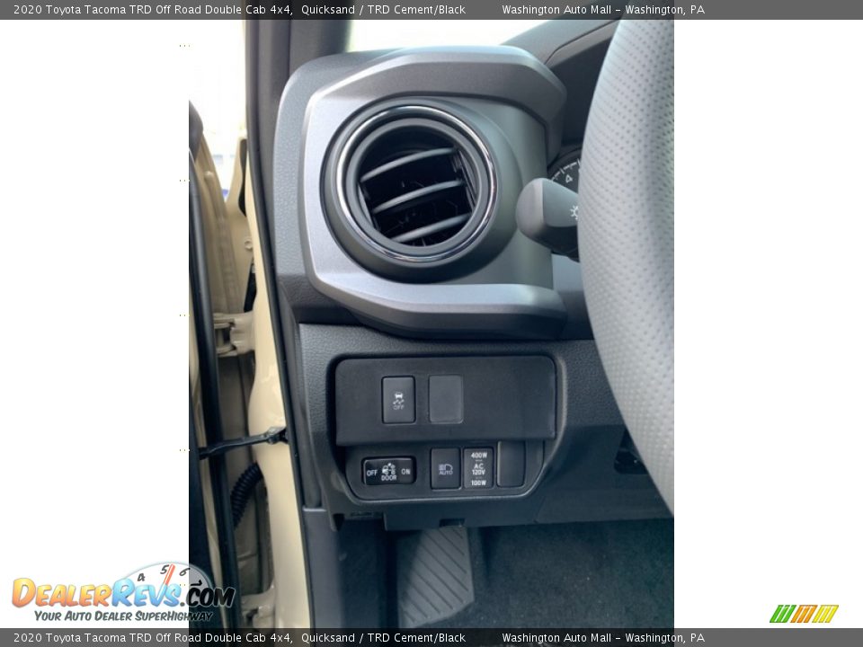 2020 Toyota Tacoma TRD Off Road Double Cab 4x4 Quicksand / TRD Cement/Black Photo #9