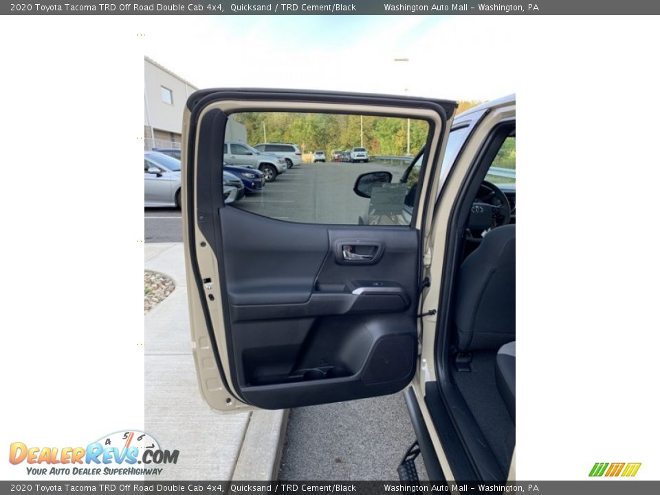 Door Panel of 2020 Toyota Tacoma TRD Off Road Double Cab 4x4 Photo #14