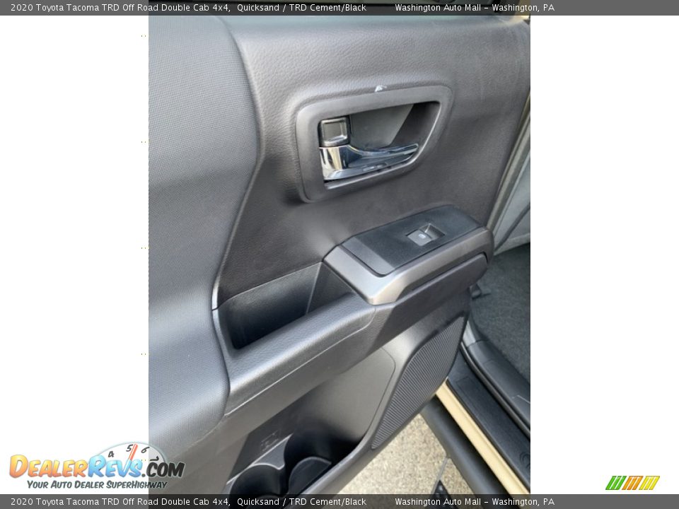 2020 Toyota Tacoma TRD Off Road Double Cab 4x4 Quicksand / TRD Cement/Black Photo #15
