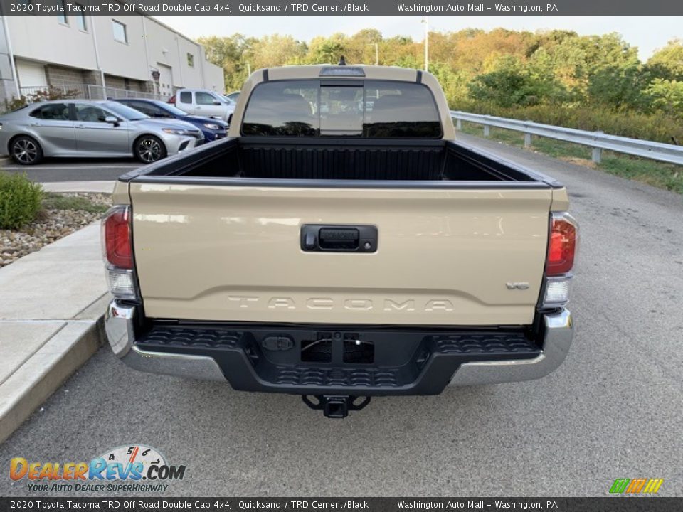 2020 Toyota Tacoma TRD Off Road Double Cab 4x4 Quicksand / TRD Cement/Black Photo #19