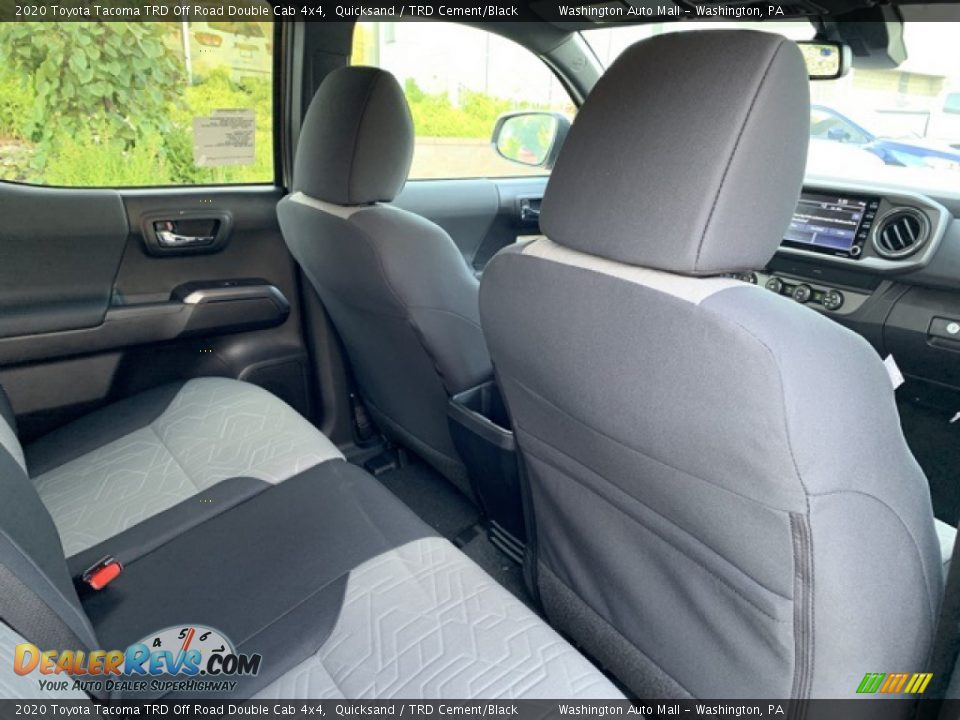 2020 Toyota Tacoma TRD Off Road Double Cab 4x4 Quicksand / TRD Cement/Black Photo #25