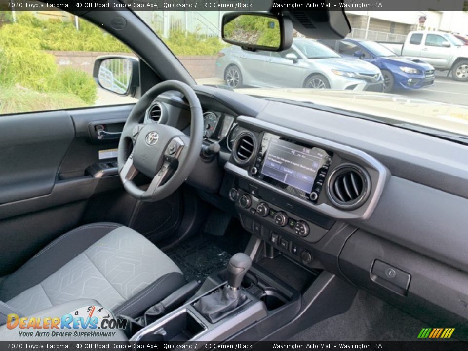 Dashboard of 2020 Toyota Tacoma TRD Off Road Double Cab 4x4 Photo #28