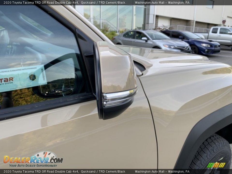 2020 Toyota Tacoma TRD Off Road Double Cab 4x4 Quicksand / TRD Cement/Black Photo #30