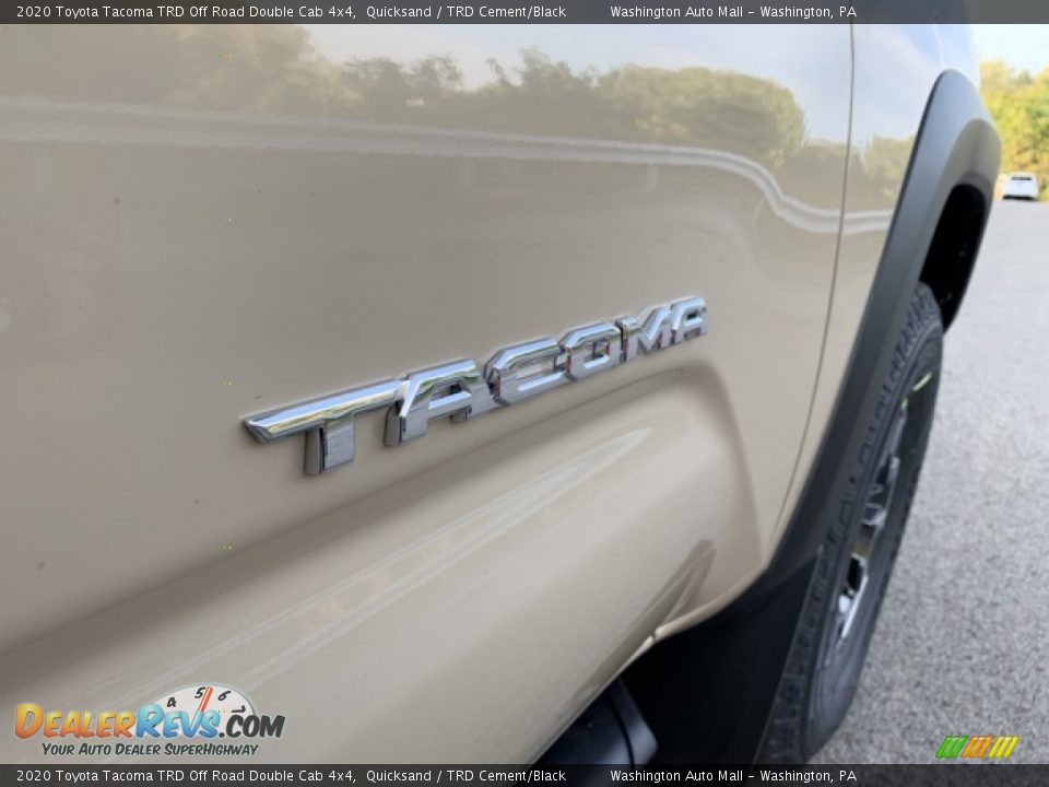 2020 Toyota Tacoma TRD Off Road Double Cab 4x4 Quicksand / TRD Cement/Black Photo #31
