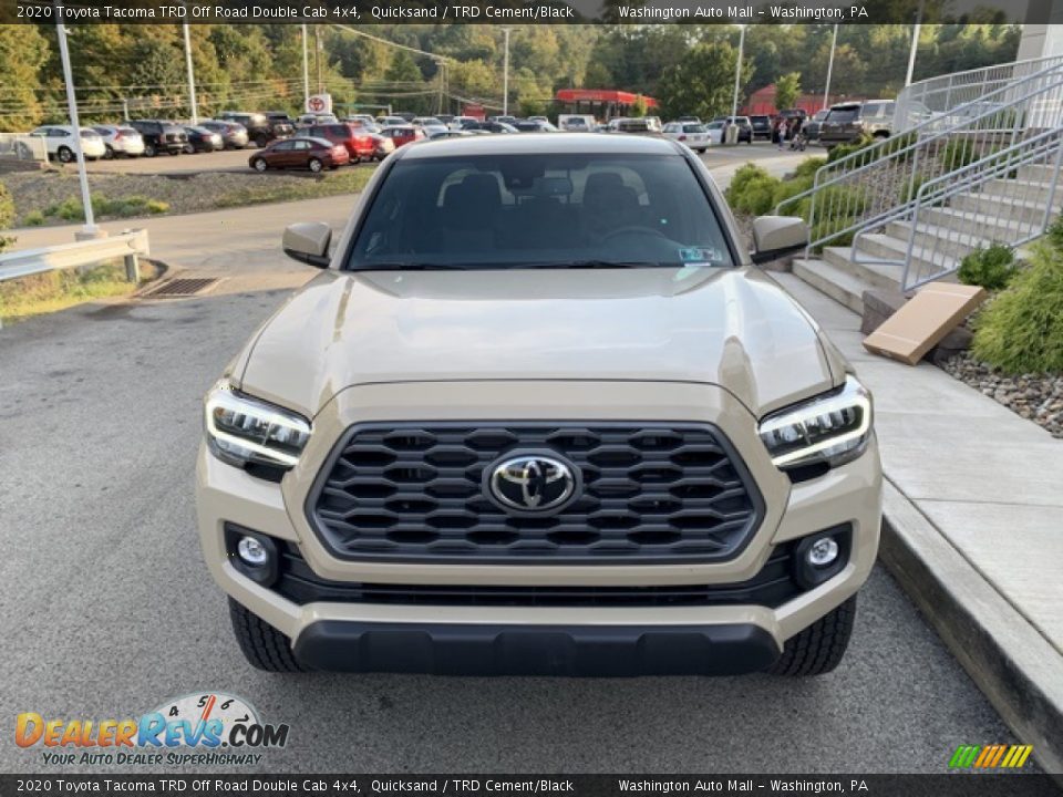 2020 Toyota Tacoma TRD Off Road Double Cab 4x4 Quicksand / TRD Cement/Black Photo #32