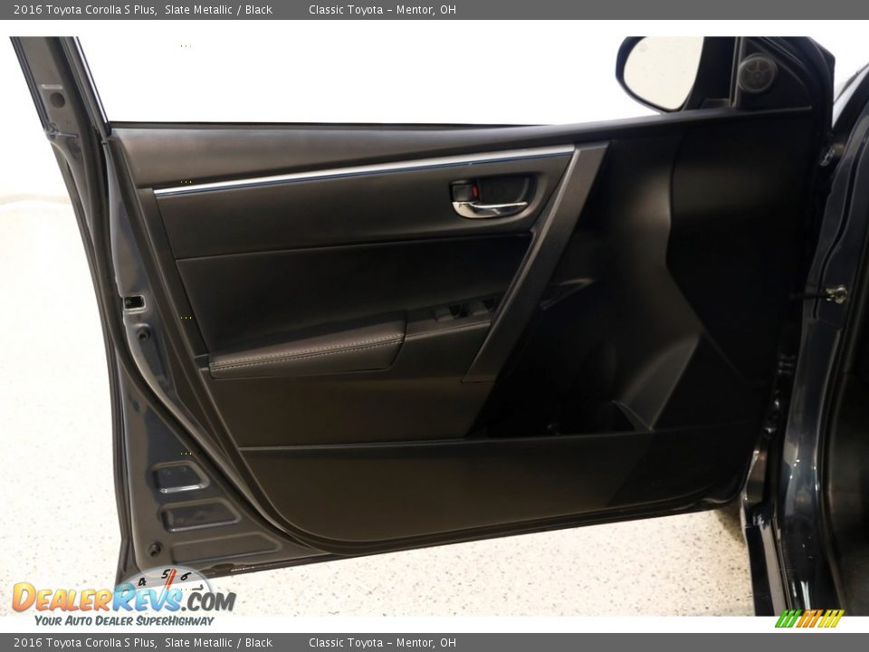 2016 Toyota Corolla S Plus Slate Metallic / Black Photo #4