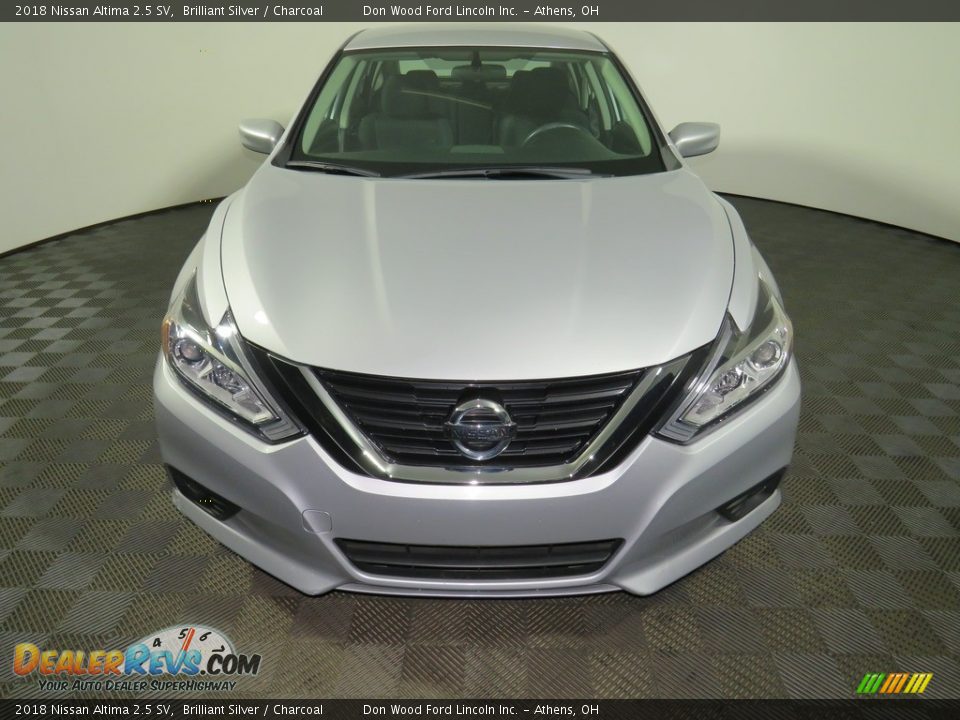 2018 Nissan Altima 2.5 SV Brilliant Silver / Charcoal Photo #4