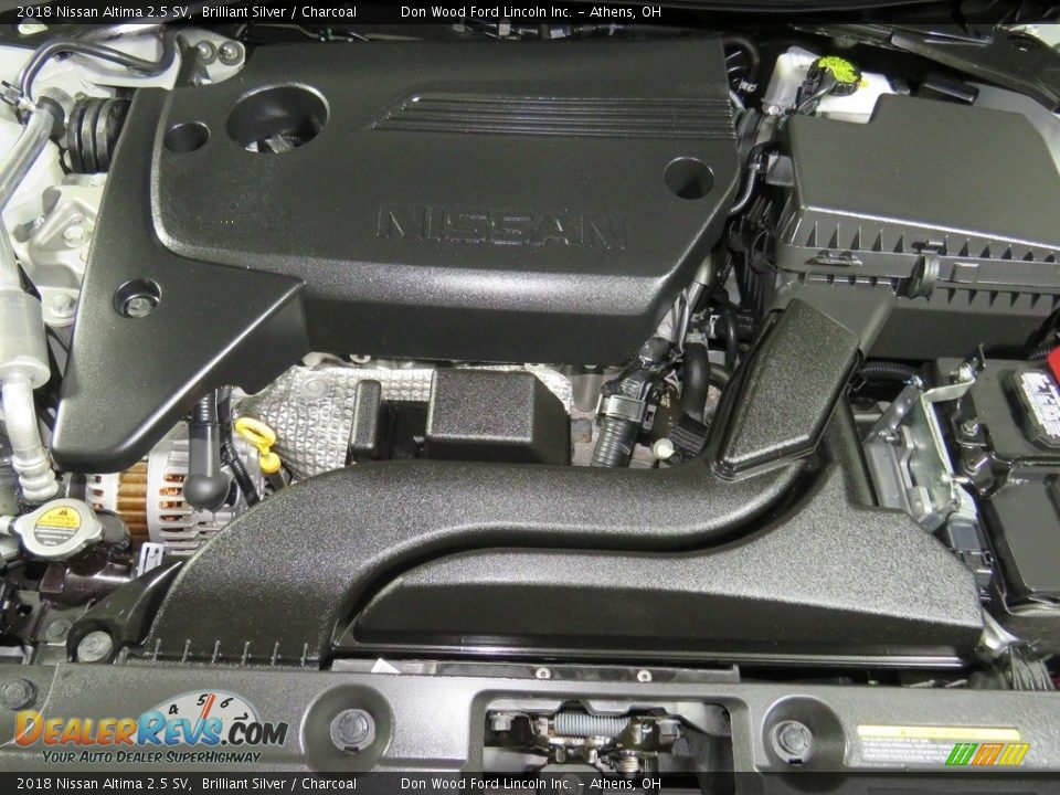 2018 Nissan Altima 2.5 SV Brilliant Silver / Charcoal Photo #6