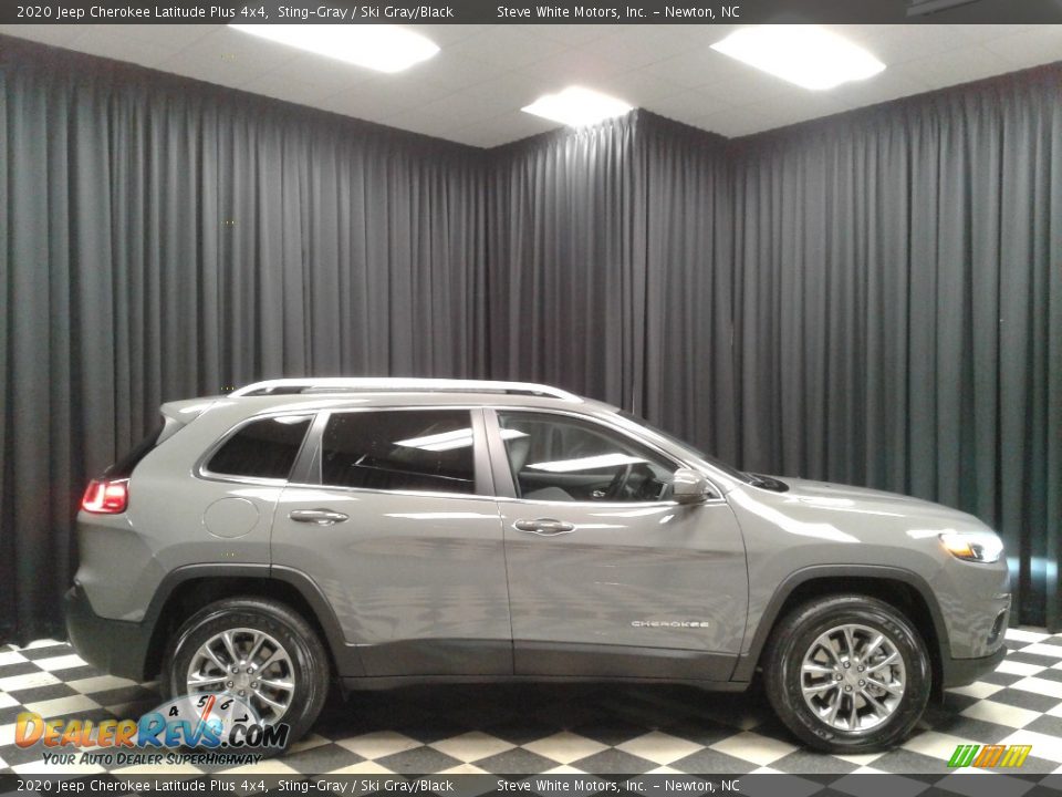 2020 Jeep Cherokee Latitude Plus 4x4 Sting-Gray / Ski Gray/Black Photo #5