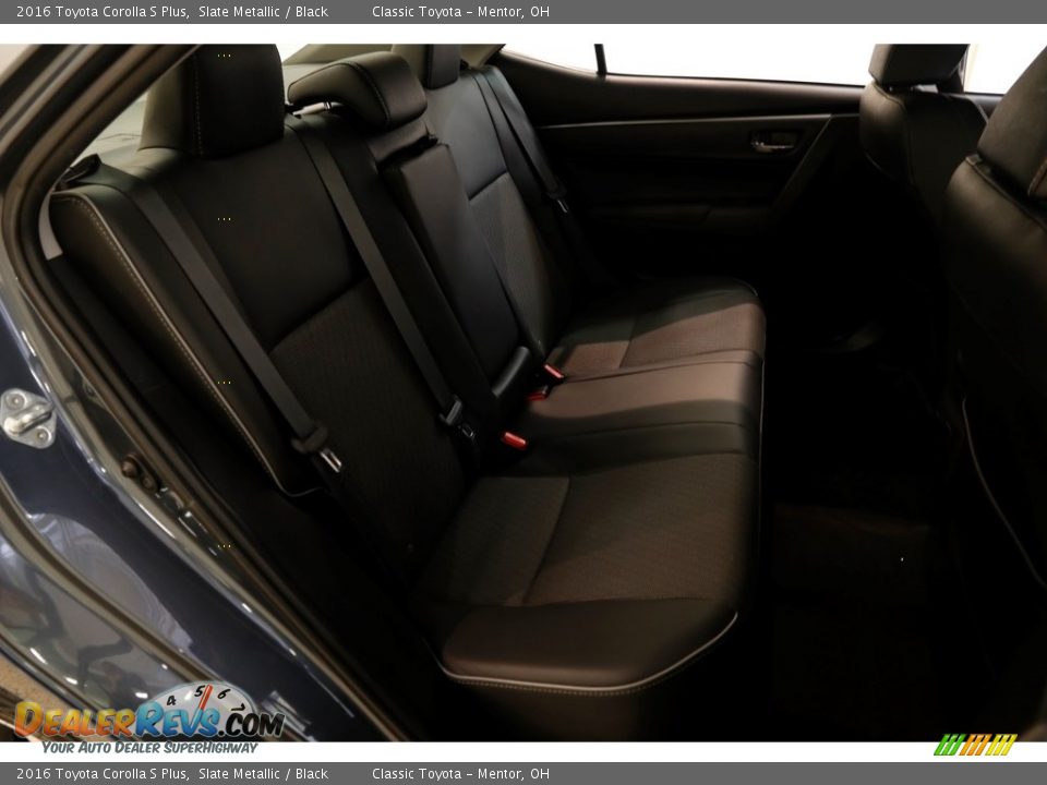 2016 Toyota Corolla S Plus Slate Metallic / Black Photo #15