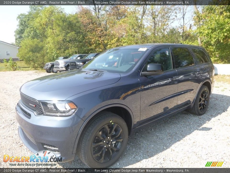2020 Dodge Durango GT AWD Reactor Blue Pearl / Black Photo #1