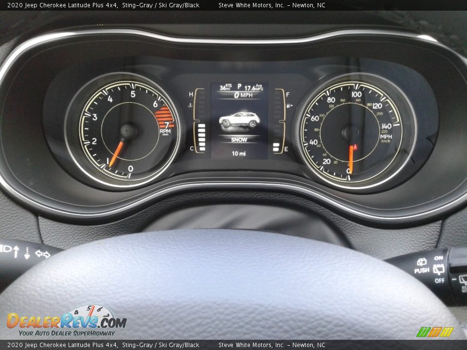 2020 Jeep Cherokee Latitude Plus 4x4 Sting-Gray / Ski Gray/Black Photo #20